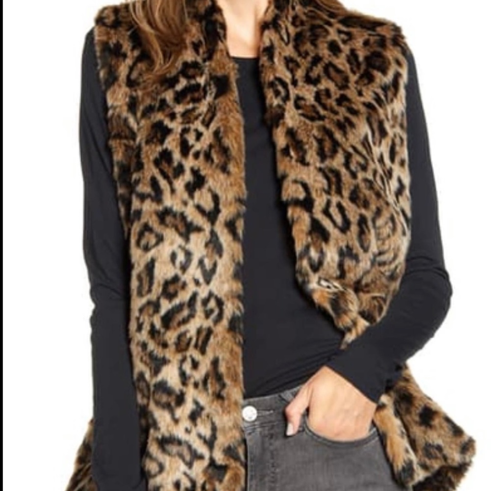 Stephie Faux Fur Vest